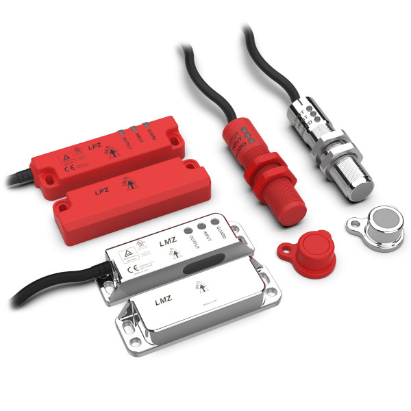 Z-Range RFID Biztonsági Érzékelők OSSD Kimenettel