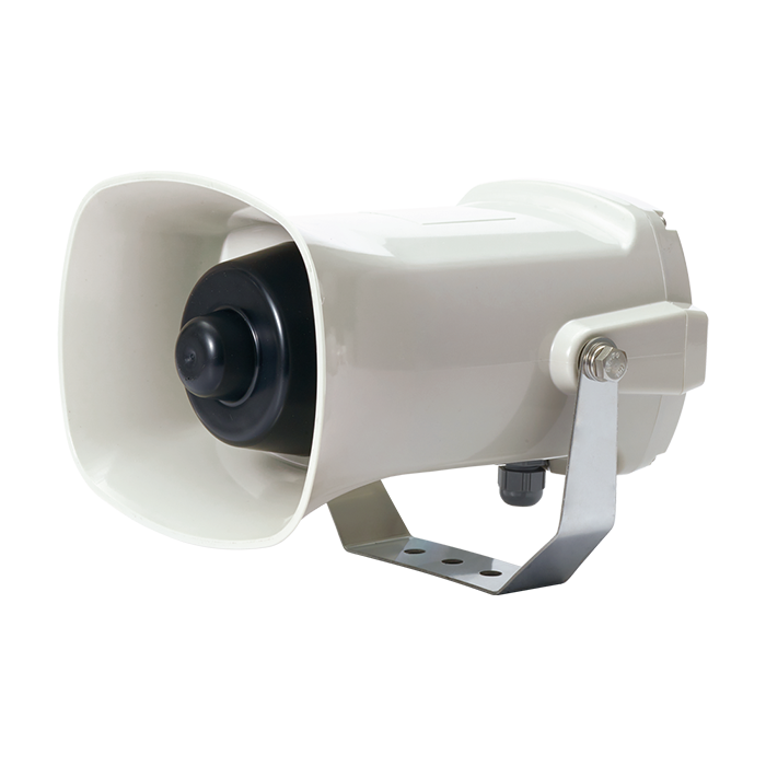 Qlight SMP50-110/220 ipari MP3 hangjelző és sziréna balesetmegelőzéshez.