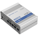Teltonika RUTX12 Ipari Mobilnet Router 4G DUAL LTE CAT6  WIFI &amp; BT-LE &amp; GNSS &amp; 5xGigabit ETH