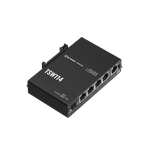 TSW114 Ipari Switch | 5 x Gigabit Ethernet port | Integrált DIN rögzítés