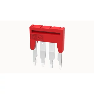 DFB4-3.5-16-00Z(H) Dugaszolható sorkapocs áthidaló Áthidaló távolság: 3.5 mm, piros, 4 pólus