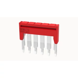 DFB6-3.5-16-00Z(H) Dugaszolható sorkapocs áthidaló Áthidaló távolság: 3.5 mm, piros, 6 pólus