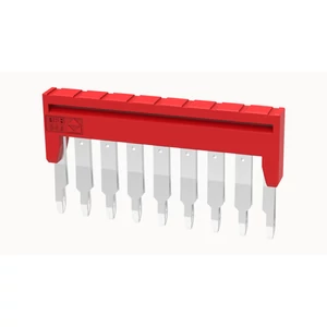 DFB9-3.5-16-00Z(H) Dugaszolható sorkapocs áthidaló Áthidaló távolság: 3.5 mm, piros, 9 pólus