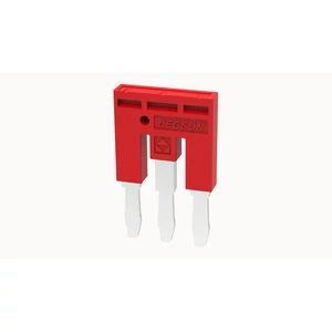 DFBS3-5.2-16-00Z(H) Dugaszolható sorkapocs áthidaló Áthidaló távolság: 5.2 mm, piros, 3 pólus