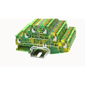 DS1.5-3L-PE-01P-1C-00Z(H) Védővezető Sorkapocs, Push-in, 0.14 mm² - 1.5 mm², 1p. zöld-sárga