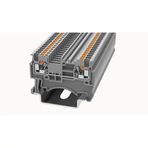 DS1.5-01P-11-00Z(H) Átvezető Sorkapocs, Push-in, 0.14 mm² ...1.5 mm², 1p. szürke