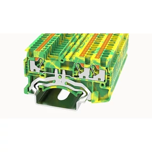 DS1.5-TW-PE-01P-1C-00Z(H) Védővezető Sorkapocs, Push-in, 0.14 mm² ...1.5 mm², 1p. zöld-sárga