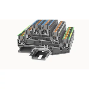 DS2.5-3L-L/N/PE-01P-11-00Z(H) Átvezető Sorkapocs, Push-in, 0.2 mm² ...4 mm², 1p. szürke