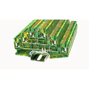 DS2.5-3L-PE-01P-1C-00Z(H) Védővezető Sorkapocs, Push-in, 0.2 mm² ...4 mm², 1p. zöld-sárga