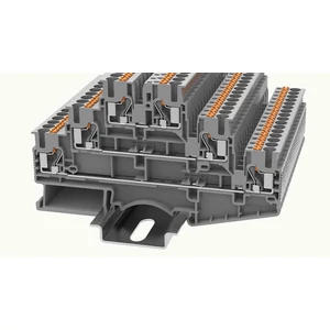 DS2.5-3L-01P-11-00Z(H) Átvezető Sorkapocs, Push-in, 0.2 mm² ...4 mm², 1p. szürke