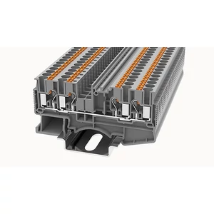 DS2.5-QU-01P-11-00Z(H) Átvezető Sorkapocs, Push-in, 0.2 mm² ...4 mm², 1p. szürke