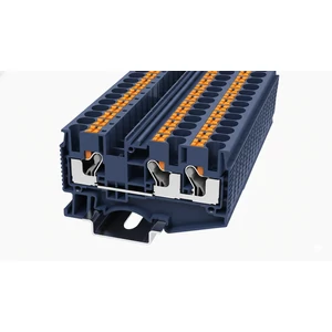 DS6-TW-01P-12-00Z(H) Átvezető Sorkapocs, Push-in, 0.5 mm² ...10 mm², 1p. kék