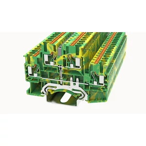 DSKK2.5-PE-01P-1C-00Z(H) Védővezető Sorkapocs, Push-in, 0.2 mm² ...4 mm², 1p. zöld-sárga