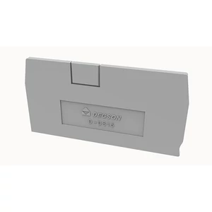 D-DS1.5-01P-11-00Z(H) Lezárófedél szürke Szélesség: 2.5 mm