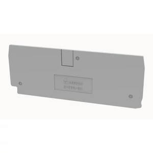 D-DS6-QU-01P-11-00Z(H) Lezárófedél szürke Szélesség: 1.5 mm