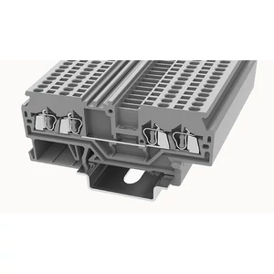 WS1.5-QU-01P-11-00Z(H) átvezető sorkapocs, rugós  0.2...1.5mm2,  1p,  szürke