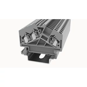 WS2.5-TW-TA-01P-11-00Z(H) átvezető sorkapocs, rugós 0.2...2.5mm2, 1p, szürke