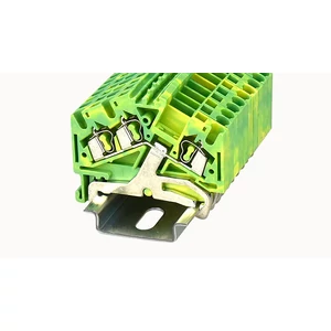 WS2.5-TW-TA-PE-01P-1C-00Z(H) védővezető sorkapocs, rugós 0.2...2.5mm2, 1p, sárga-zöld