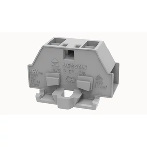 WS2.5T-DB-01P-11-00Z(H) átvezető sorkapocs, rugós  0.2...2.5mm2,  1p,  szürke