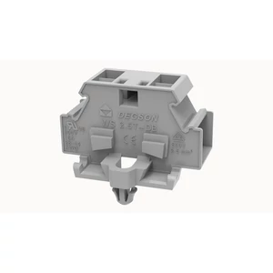 WS2.5T-DB-01P-11-11A(H) átvezető sorkapocs, rugós  0.2...2.5mm2,  1p,  szürke