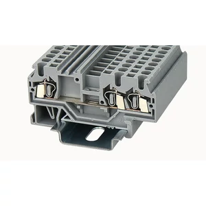 WS2.5-TW-01P-11-00Z(H) Átvezető Sorkapocs, Rugós , 0.2 mm² ...2.5 mm², 1p. szürke