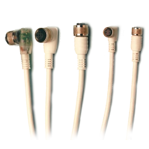 Szenzor kábel M8 4pol egyenes anya csatlakozóval  5m PVC