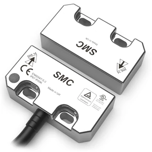 SMC QC M12 8way 2NC 1NO with LED Rozsdamentes Acél Tokozat
