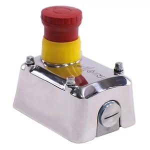 ESL-SS-WR Higiénikus Vészleállító Kapcsoló IP69K 2NC 2NO M20