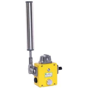 Szállítószalag félrefutás kapcsoló, 35 mm-es görgővel, nagy igénybevételhez, fém öntvény kivitel