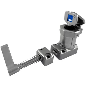 SS-HS karos egykulcsos retesz - csapdázott kulcs (Rozsdamentes acél)