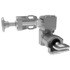 SS-HT-S-L nyelves egykulcsos retesz - csapdázott kulcs (Rozsdamentes acél)