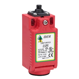 Idem Safety LSPS: Műanyag biztonsági végálláskapcsolók tűdugattyúval