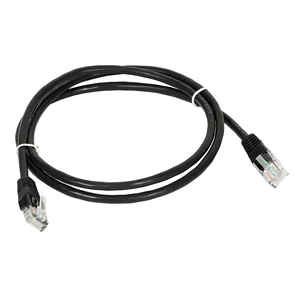 UTP Patch kábel Cat5e 1m, fekete