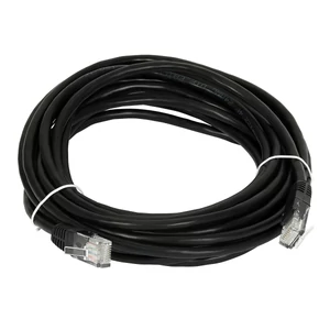UTP Patch kábel Cat5e 5m, fekete