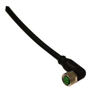 Szenzor kábel M8 4pol 90° anya csatlakozóval  5m PVC CD08/0B-050C1
