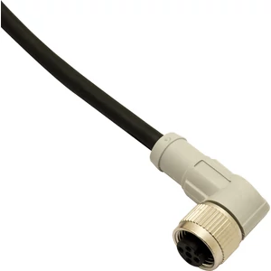 Szenzor kábel M12 4pol 90° anya csatlakozóval  5m PUR
