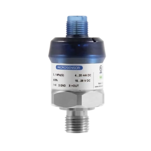 Micro Sensor M20 nyomástávadó 0-2.5bar 4-20mA G1/4A M12 4P csatlakozó