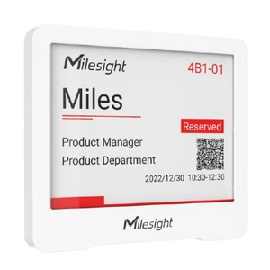 Milesight IoT DS3604 LoRaWAN® Multifunkciós E-ink Kijelző