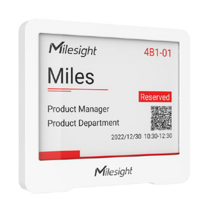 Milesight IoT DS3604 LoRaWAN® Multifunkciós E-ink Kijelző