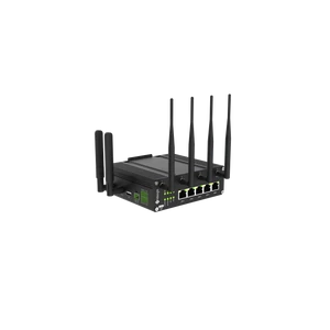 Milesight UR75-500GL-G-P-W Ipari Mobilnet Router 5G  LTE DUAL SIM WIFI GPS 4xPoE 5xLAN RS232 RS485