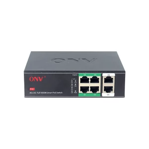 ONV-H3064P Gigabit 6 portos PoE switch