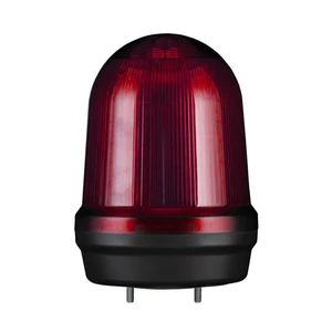 MFL125 LED Multifunkciós fényjelző, állandó/villogó/stroboszkóp/forgó fény piros AC100-240V, IP65