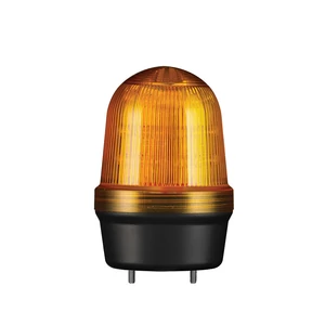 MFL60 LED Multifunkciós fényjelző, állandó/villogó/stroboszkóp/forgó fény narancssárga AC100-240V, IP65