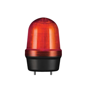 Q60L LED Fényjelző, állandó/villogó piros DC12-24V, IP65