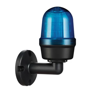 Q60LW LED Fényjelző, állandó/villogó kék AC100-240V, IP65, Falra szerelhető 