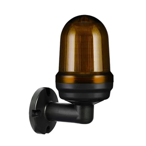 Q80LW LED Fényjelző, állandó/villogó narancssárga AC100-240V, IP65, Falra szerelhető 