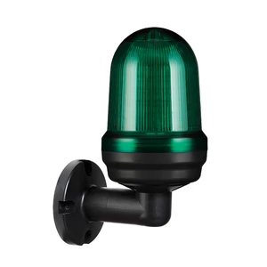 Q80LW LED Fényjelző, állandó/villogó zöld AC100-240V, IP65, Falra szerelhető 