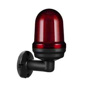 Q80L LED Fényjelző, állandó/villogó piros DC12-24V, IP65 Falra szerelhető