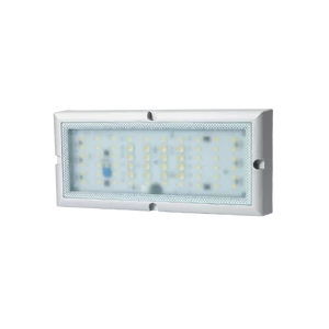 QML-250-D-24 LED Víz-, rezgés- és olajálló ipari géplámpa 24VDC 30W IP67 / IP69K