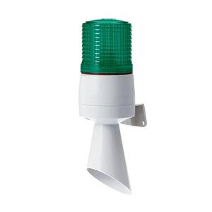S60ADL Falra Szerelhető Fény és Hangjelző - Zöld - 24VDC